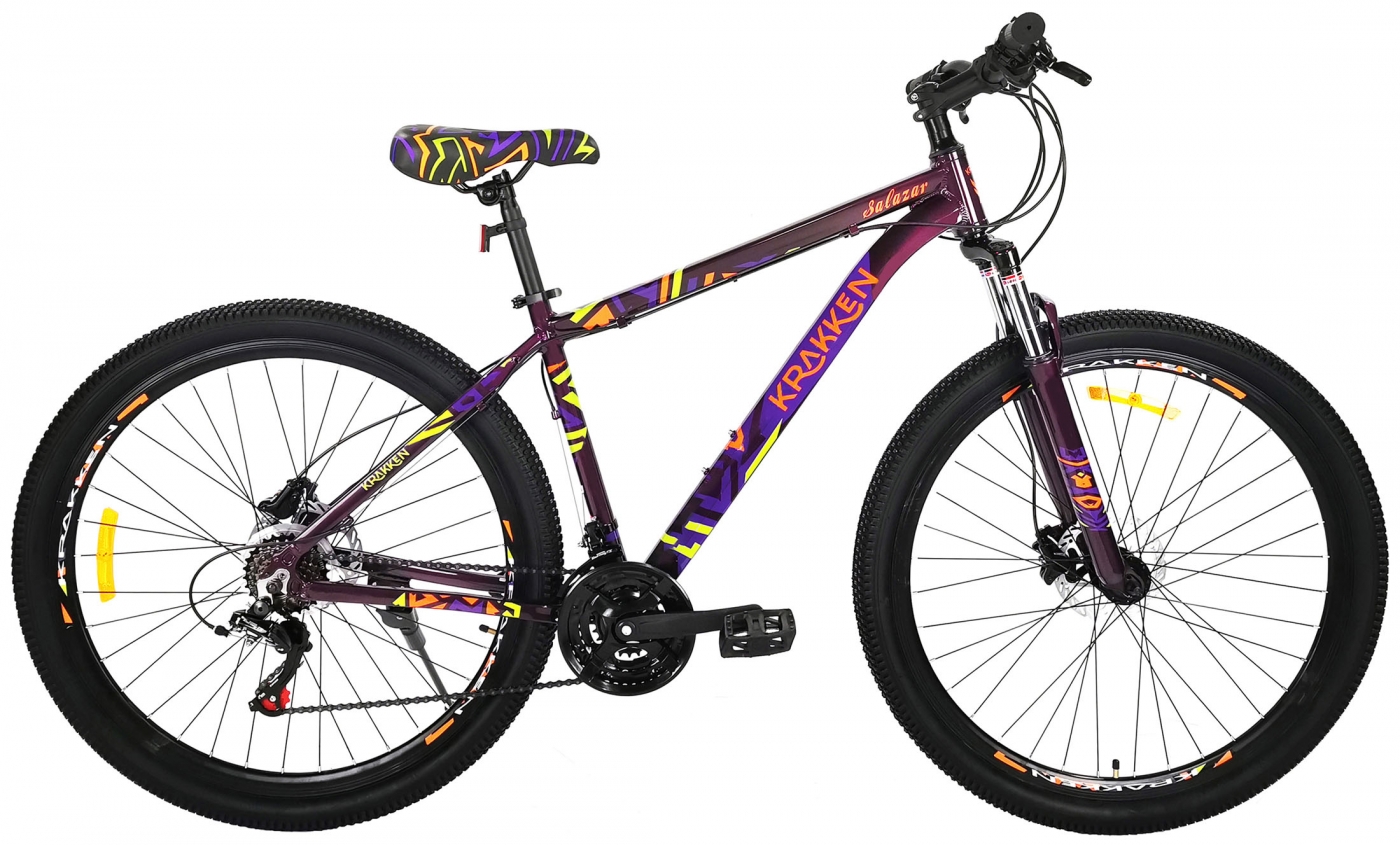 Велосипед горный Krakken Salazar 29 (AIST) фиолетовый